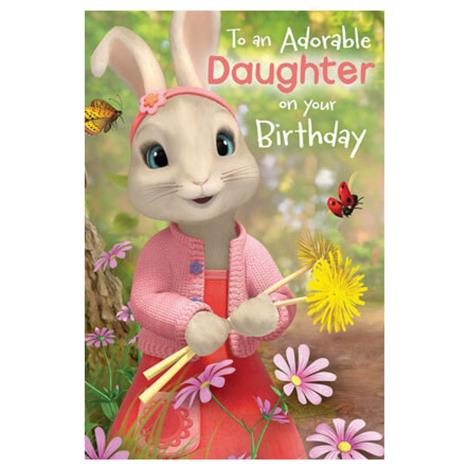 Peter Rabbit Adorable Daughter Pop Up Birthday Card £2.69